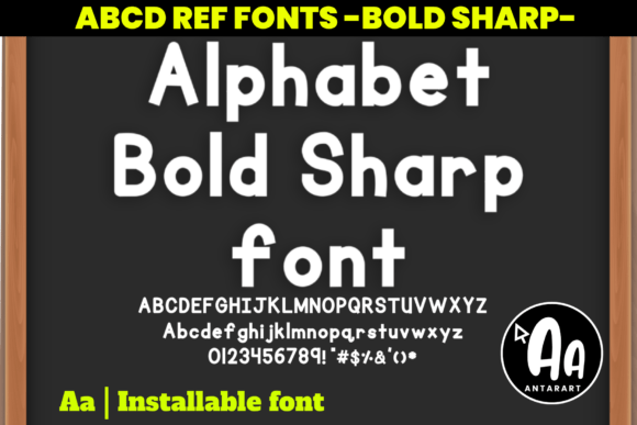 Alphabet Bold Sharp: The Premium Typeface for Distinct Brand Identity