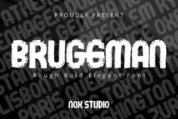 Bruggman: The Ultimate Display Font for Bold Design