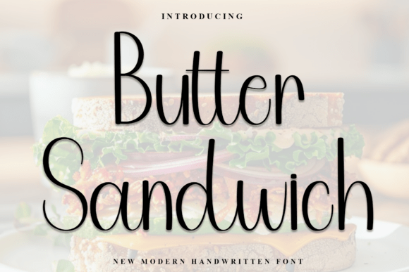Butter Sandwich: The Perfect Handwritten Font for Small Business Branding