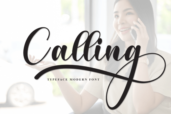 Calling: The Elegant Script Font for Modern Editorial Design