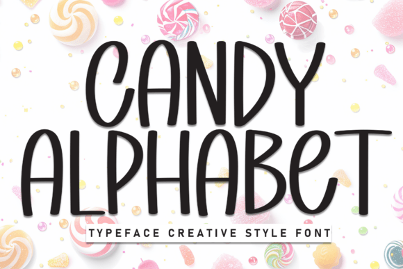 Candy Alphabet: The Sweet Display Font for Bold Branding
