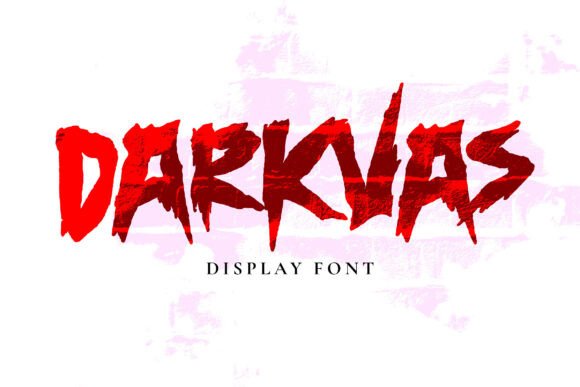 Darkvas: The Spooky Display Font for Creators
