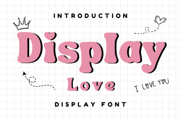 Display Love: A Premium Handwritten Script for Modern Design