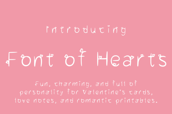 Font of Hearts: The Ultimate Romantic Typeface for Branding