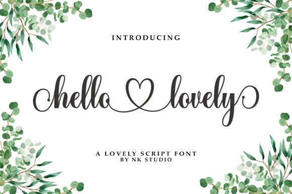 Hello Lovely: The Perfect Script Font for Modern Web Design