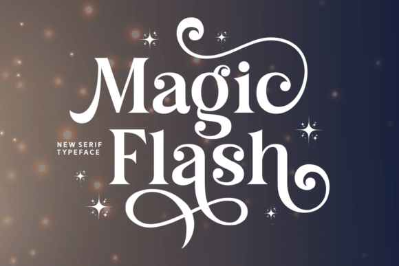 Magic Flash: The Whimsical Serif Font for Magical Campaigns