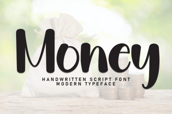 Money: The Casual Display Font for Warm Brand Identity