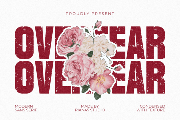 Over Fear: A Rugged Modern Sans Serif for High-Impact Design