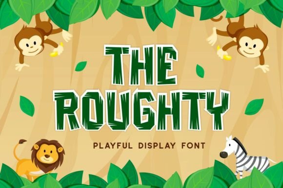 Roughty: The Adventurous Decorative Font for Creative Makers