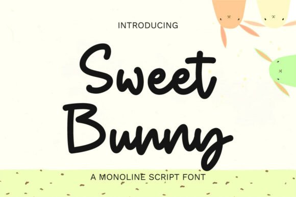 Sweet Bunny: A Graceful Script Handwritten Font for Modern Design
