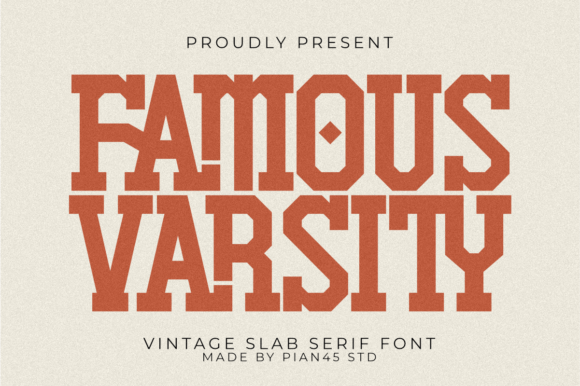 Upgrade Your Brand Identity with Famous Varsity Typeface