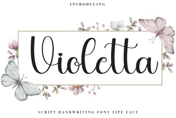 Violetta Script Handwritten Fonts for Elegant Web Design
