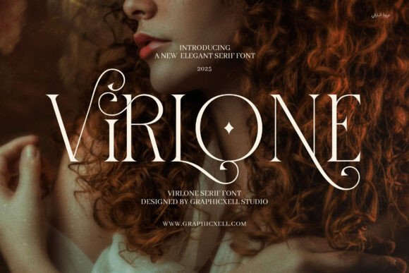 Virlone Elegant Serif Font for Boutique Branding and Printables