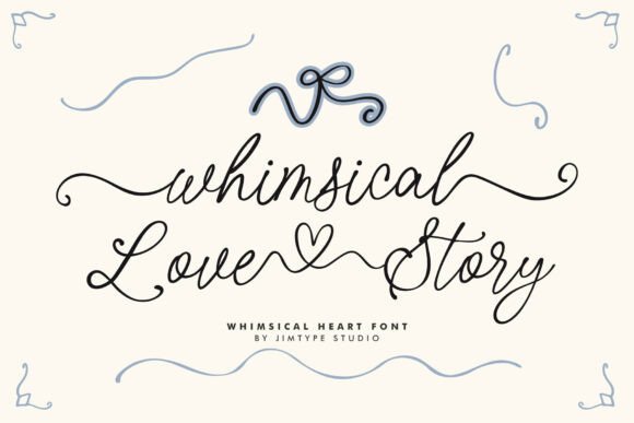 Whimsical Love Story: The Perfect Script Handwritten Font for Branding